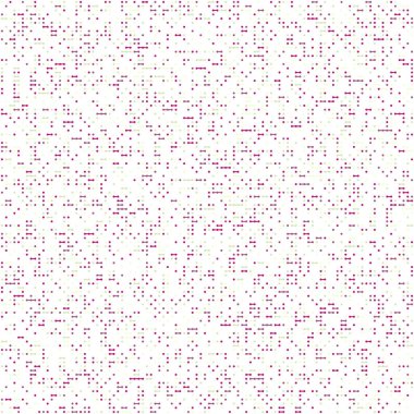 105. Kural Komşuları 3. İlköğretim Hücresel Otomaton Rastgele tohum Örnek Uygulaması