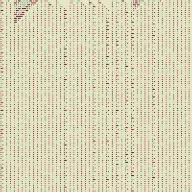 Kural 156 Komşuları 3 İlköğretim Hücresel Otomaton Rastgele tohum Örnek Uygulaması