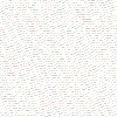 Kural 3 Komşuları 3 İlköğretim Hücresel Otomaton Rastgele tohum Örnek Uygulaması