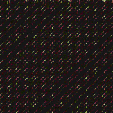 Kural 134 Komşuları 3 İlköğretim Hücresel Otomaton Rastgele tohum Örnek Uygulaması