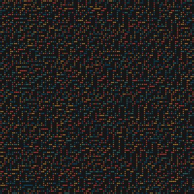 Kural 45 Komşuları 3 İlköğretim Hücresel Otomaton Rastgele tohum Örnek Uygulaması