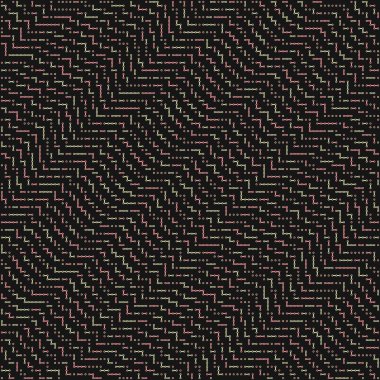 Kural 85 Komşuları 3 İlköğretim Hücresel Otomaton Rastgele tohum Örnek Uygulaması