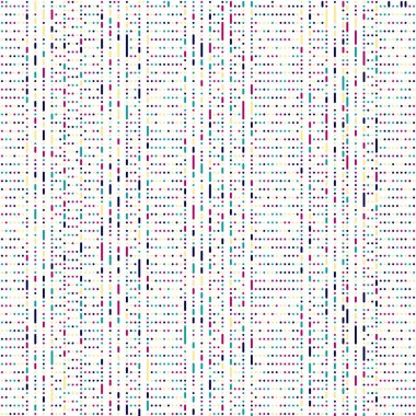 Kural 95 Komşuları 3 İlköğretim Hücresel Otomaton Rastgele tohum Örnek Uygulaması