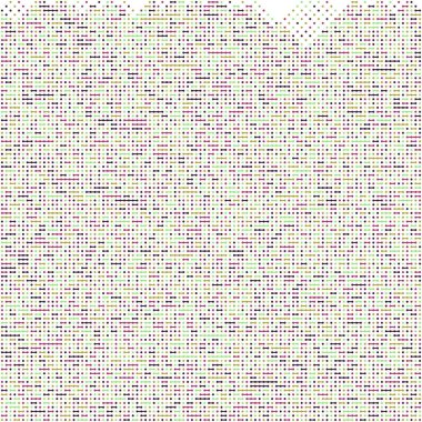 Kural 250 Komşular 3 İlköğretim Hücresel Otomaton Rastgele tohum Örnek Uygulaması