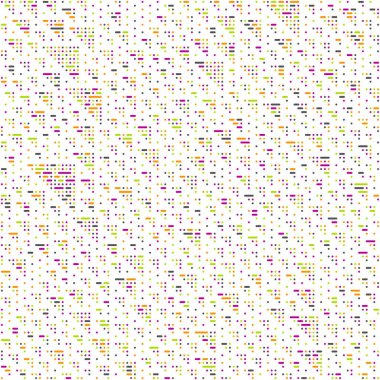 Kural 193 Komşuları 3 İlköğretim Hücresel Otomaton Rastgele tohum Örnek Uygulaması