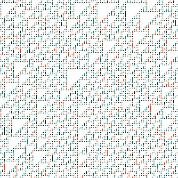 Kural 110 Komşuları 3 İlköğretim Hücresel Otomaton Rastgele tohum Örnek Uygulaması