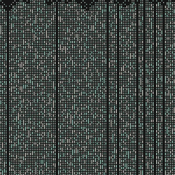 Kural 218 Komşuları 3 İlköğretim Hücresel Otomaton Rastgele tohum Örnek Uygulaması
