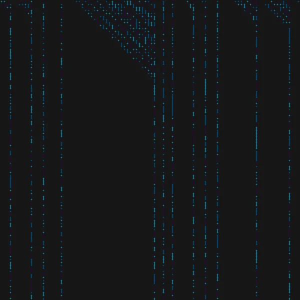 Artykuł 228 Sąsiedzi Podstawowy Automat Komórkowy Losowe Próbki Materiału Siewnego — Wektor stockowy