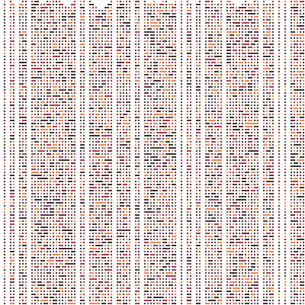 Kural 222 Komşular 3 İlköğretim Hücresel Otomaton Rastgele tohum Örnek Uygulaması