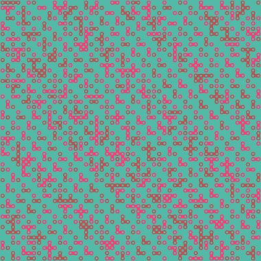 Kural 181 Komşuları 3 İlköğretim Hücresel Otomaton Rastgele tohum Örnek Uygulaması