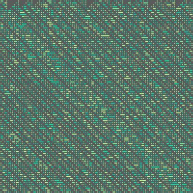 Kural 230 Komşuları 3 İlköğretim Hücresel Otomaton Rastgele tohum Örnek Uygulaması