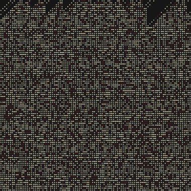 Kural 234 Komşuları 3 İlköğretim Hücresel Otomaton Rastgele tohum Örnek Uygulaması