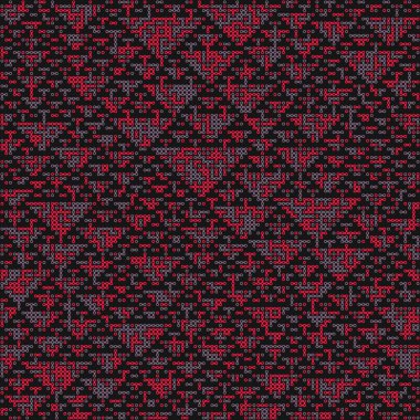 Kural 151 Komşuları 3 İlköğretim Hücresel Otomaton Rastgele tohum Örnek Uygulaması