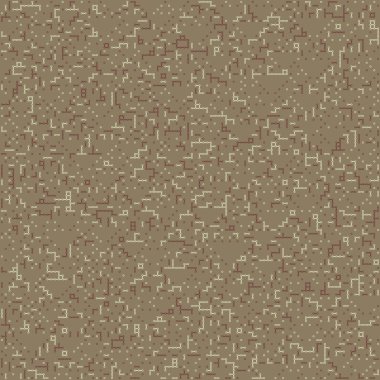 Kural 90 Komşuları 3 İlköğretim Hücresel Otomaton Rastgele tohum Örnek Uygulaması