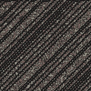 Kural 155 Komşuları 3 İlköğretim Hücresel Otomaton Rastgele tohum Örnek Uygulaması