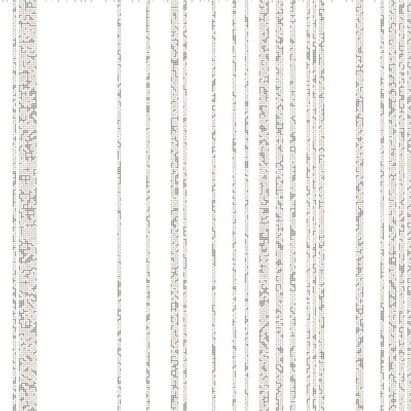 Règle 200 Voisins Automate Cellulaire Élémentaire Illustration Mise Œuvre Échantillons — Image vectorielle