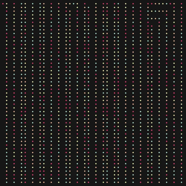 Règle Automate Cellulaire Élémentaire Illustration Mise Œuvre Échantillons Semences Aléatoires — Image vectorielle