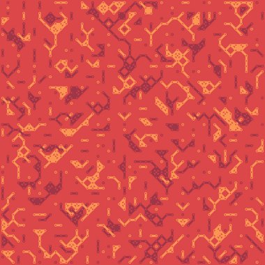 Kural 165 Komşuları 3 İlköğretim Hücresel Otomaton Rastgele tohum Örnek Uygulaması