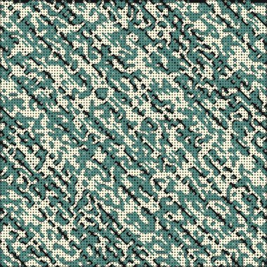 Kural 247 Komşuları 3 İlköğretim Hücresel Otomaton Rastgele tohum Örnek Uygulaması