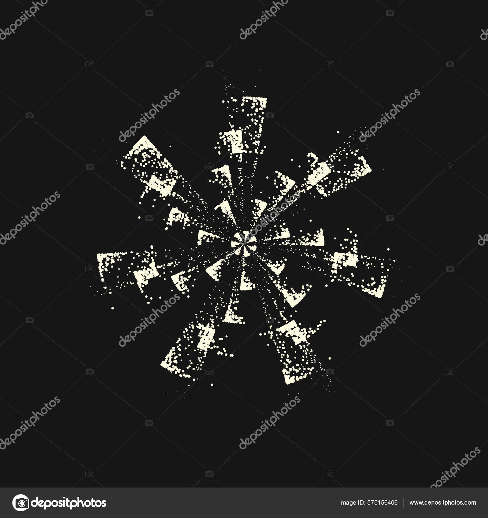 Noise Gradient Swirl Algorithm Implementation Illustration Stock Vector ...