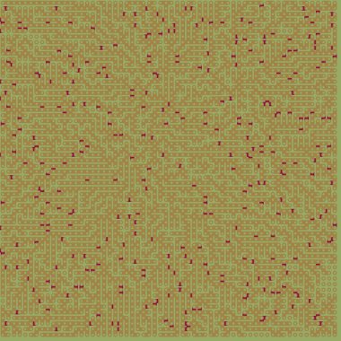 Albert-Laszlo Barabasi algoritma ağ görselleştirme uygulaması