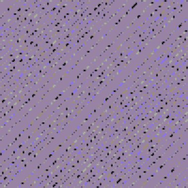 Kural 14 Komşuları 3 İlköğretim Hücresel Otomaton Rastgele tohum Örnek Uygulaması