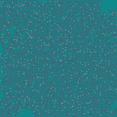 Albert-Laszlo Barabasi algoritma ağ görselleştirme uygulaması