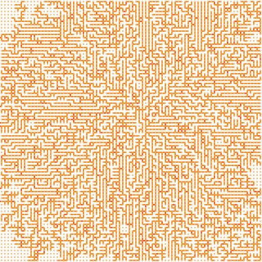 Albert-Laszlo Barabasi algoritma ağ görselleştirme uygulaması