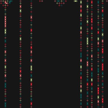 Kural 132 Komşuları 3 İlköğretim Hücresel Otomaton Rastgele tohum Örnek Uygulaması