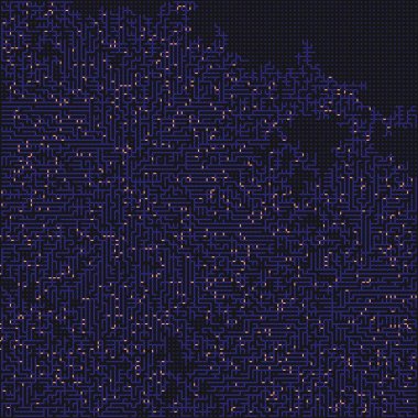 Albert-Laszlo Barabasi algoritma ağ görselleştirme uygulaması