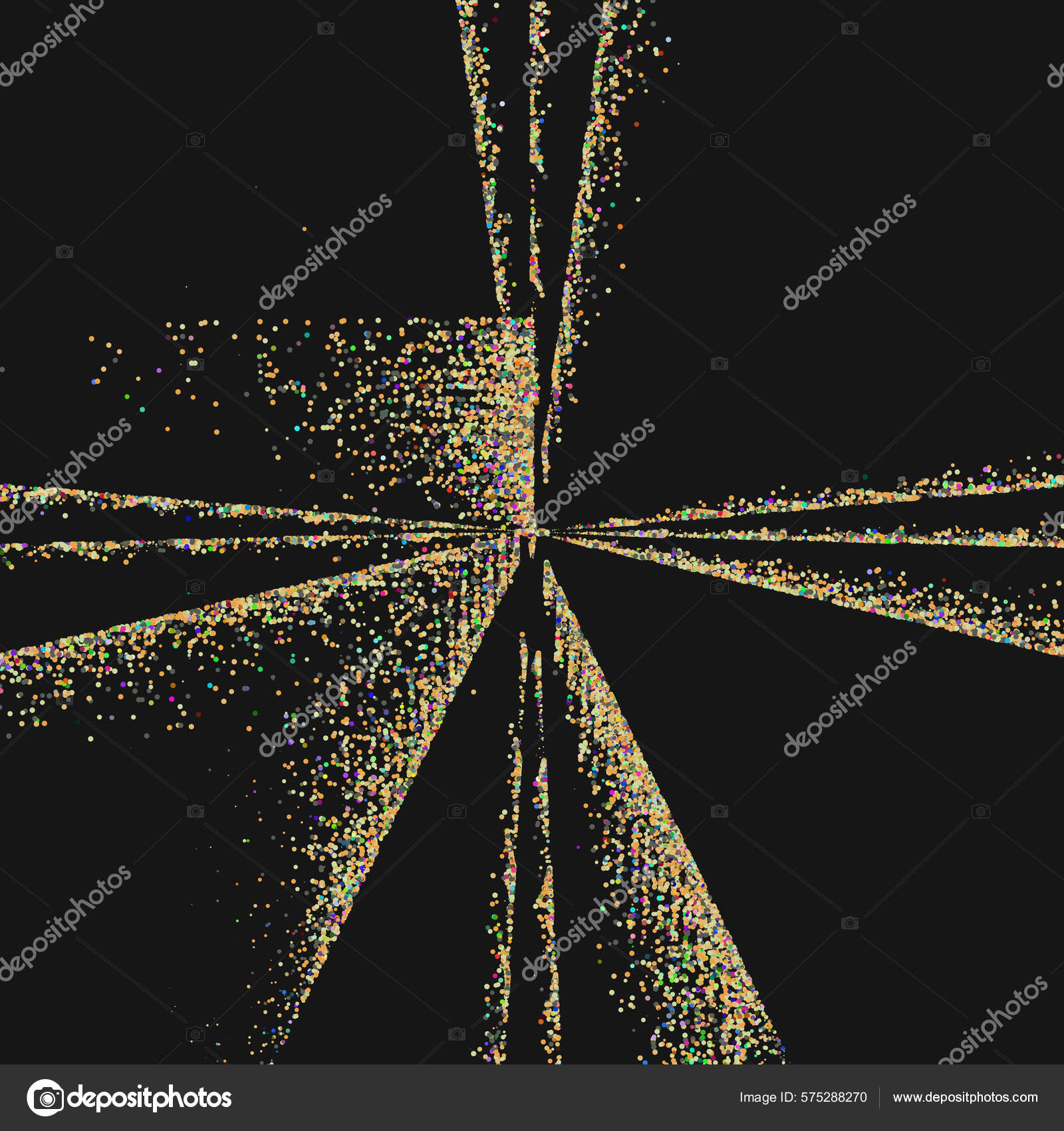 Noise Gradient Swirl Algorithm Implementation Illustration Stock Vector ...