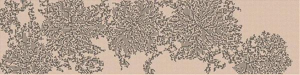 Albert Laszlo Barabasi Algoritm Nätverk Visualisering Genomförande Illustration — Stock vektor