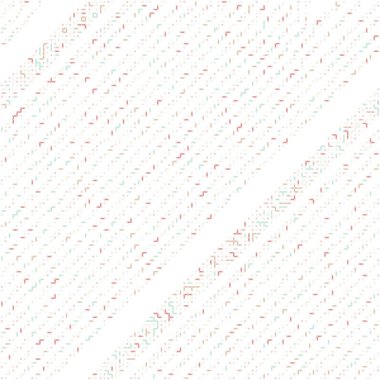 Kural 142 Komşuları 3 İlköğretim Hücresel Otomaton Rastgele tohum Örnek Uygulaması