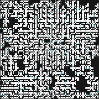 Albert-Laszlo Barabasi algoritma ağ görselleştirme uygulaması