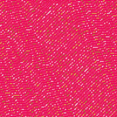 Kural 59 Komşuları 3 İlköğretim Hücresel Otomaton Rastgele tohum Örnek Uygulaması