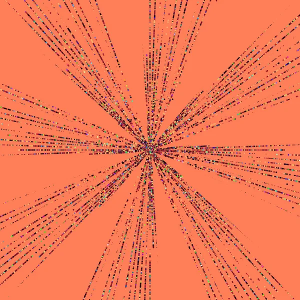 Noise Gradient Swirl Algorithm Implementation Illustration — Stock Vector