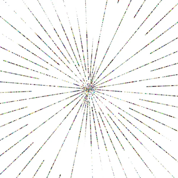 Illustrazione Implementazione Algoritmo Vortice Gradiente Rumore — Vettoriale Stock