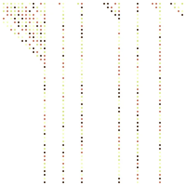 Règle 228 Automate Cellulaire Élémentaire Illustration Mise Œuvre Aléatoire Échantillons — Image vectorielle