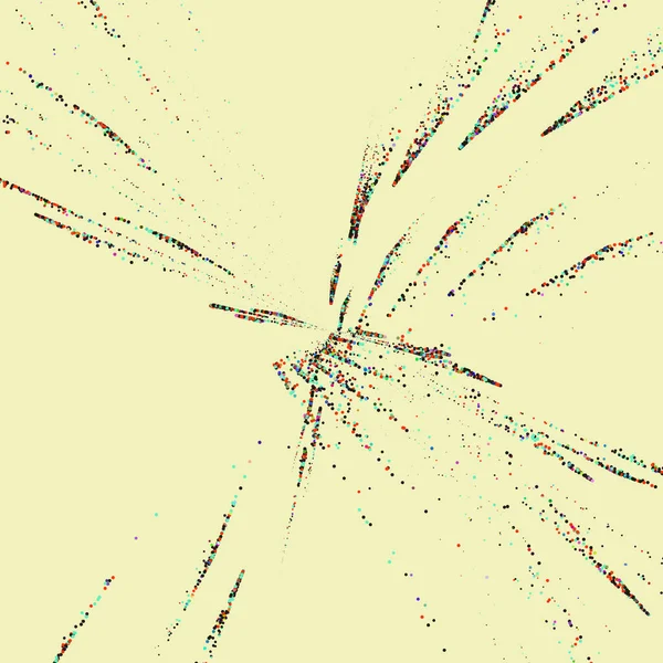 Illustrazione Implementazione Algoritmo Vortice Gradiente Rumore — Vettoriale Stock