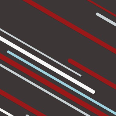 Rastgele Renk akış çizgileri resimlemesi