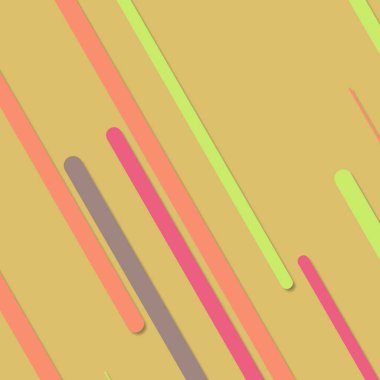 Rastgele Renk akış çizgileri resimlemesi