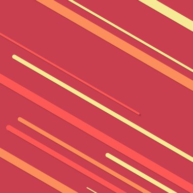 Rastgele Renk akış çizgileri resimlemesi