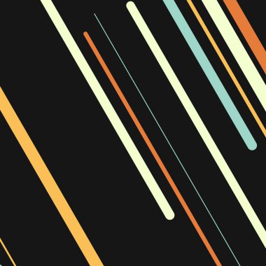 Rastgele Renk akış çizgileri resimlemesi