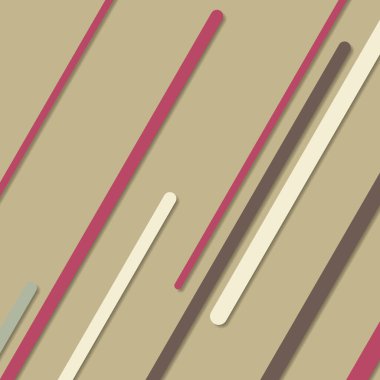 Rastgele Renk akış çizgileri resimlemesi