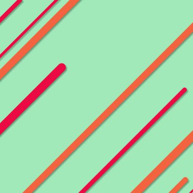 Rastgele Renk akış çizgileri resimlemesi