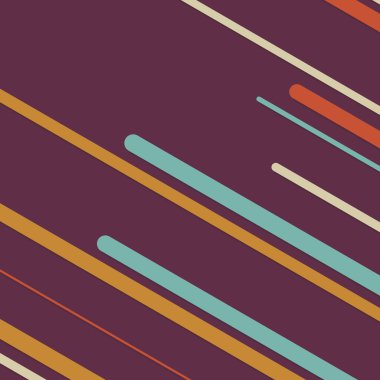 Rastgele Renk akış çizgileri resimlemesi