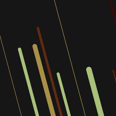 Rastgele Renk akış çizgileri resimlemesi