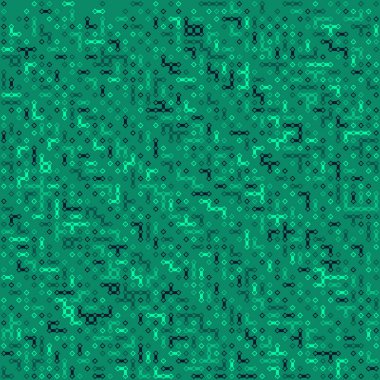 Kural 230 Komşuları 3 İlköğretim Hücresel Otomaton Rastgele tohum Örnek Uygulaması