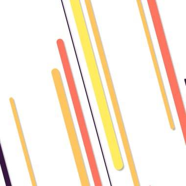 Rastgele Renk akış çizgileri resimlemesi