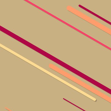 Rastgele Renk akış çizgileri resimlemesi